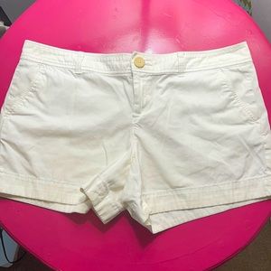 Lilly Pulitzer White Shorts (size 14)